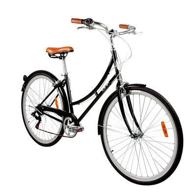 Stijlvolle vrouwen 7 snelheid klassieke stadsfiets met aluminium velg en Kenda banden