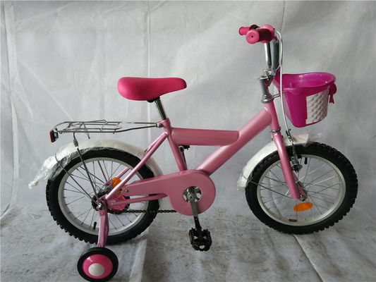 16 inch kinderfietsen met trainerwielen Double V Brake Steel Fork
