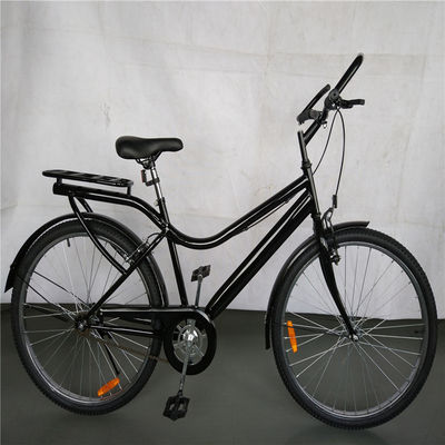 1.7m Lengte Zwart Kleur Single Speed Step Through Hybrid Bike 17kg Bruto Gewicht