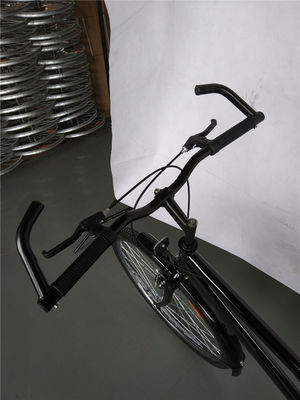 1.7m Lengte Zwart Kleur Single Speed Step Through Hybrid Bike 17kg Bruto Gewicht