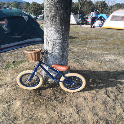 2022 Style Kids Wandeling Bike voor Baby met Front Wicker Basket en Wanda 12 inch banden