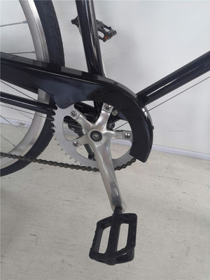 Voor- en achterwiel V rem 7 snelheid 26 inch fiets maat volwassen vrouwen stad cruiser fiets met hard frame