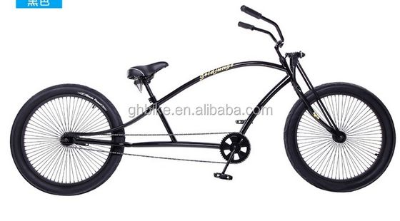 Aluminium Alloy Rim Spring Fork Beach Cruiser Long Beach Bike Fiets Chopper Bike