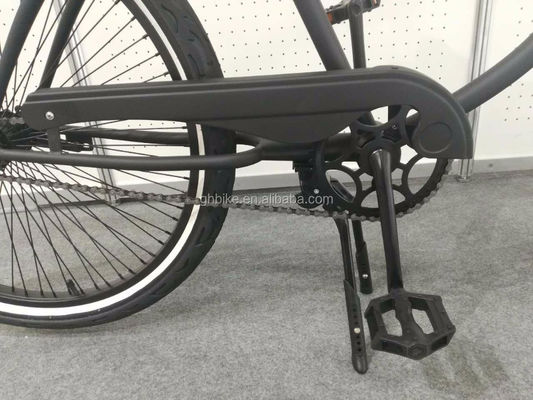 26 Inch Men's Single Speed Vintage Spring Fork Beach Cruiser voor Flatland Competitie