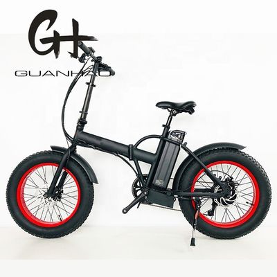 USA UL2849 Onsale 20*4" Big Tire 500W 48V 14AH Lithiumbatterij Elektrische vouwfiets