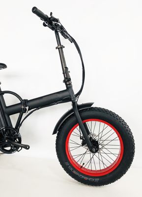 USA UL2849 Onsale 20*4" Big Tire 500W 48V 14AH Lithiumbatterij Elektrische vouwfiets