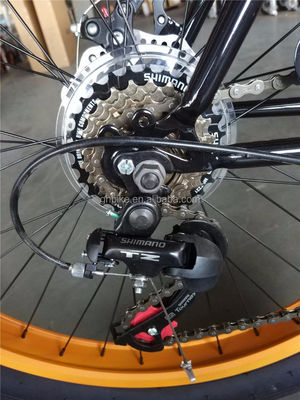 26 inch 3.0 band vet band mannen strand cruiser fiets met Shimano 7 versnelling en schijfrem