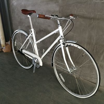 Vintage CR-MO Steel 4130 Lady Vrouwen Meisje Inner 3 snelheden City Bike voor de Europese markt