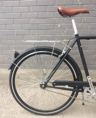 CE Hi-Ten Steel Frame Single Speed Street Holland Traditionele volwassen mannen stadsfiets