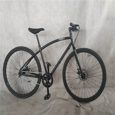 4130 Chromoly Single Speed Retro Mens Step Through City Cruiser Bike met 700C wielgrootte