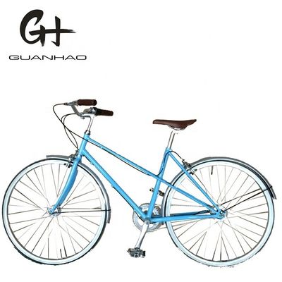 700C Shimano NEXUS Inner 7 snelheden Kaliper rem Vintage CE OEM Vrouwen City Lady Bike