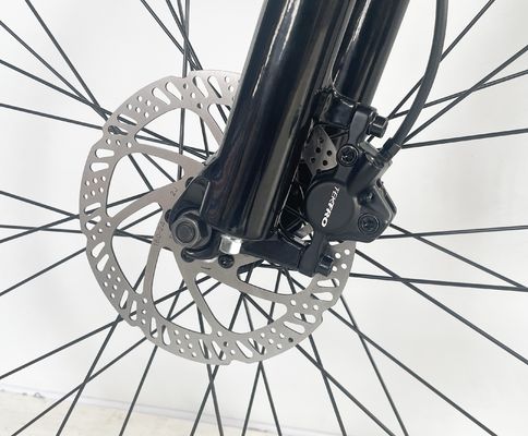 27.5" 1000W Lithiumbatterij Elektrische bergfiets met 9 snelheden en volledige ophanging