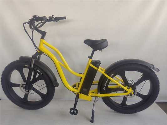26 inch Fat 4.0 band 48V 750W 45KM/H 21AH Electric Beach Cruiser Bike met LCD display