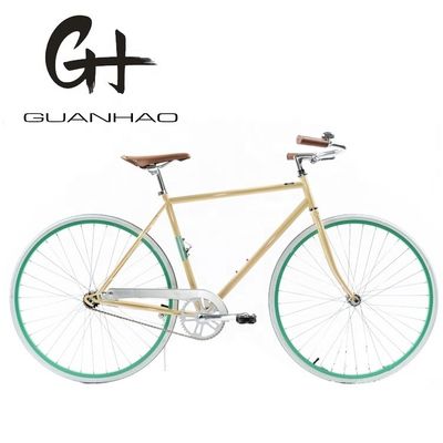 Hard Frame 1.8m Lengte CE Coaster Brake Single Speed Hybrid City Bike voor volwassen mannen