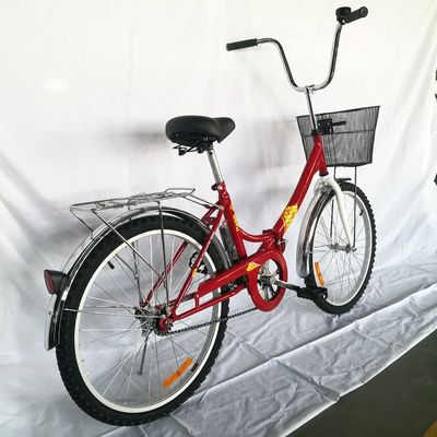 20 inch Small Size vouwbare stadsfiets met stalen kruk en gewoon pedaal inbegrepen