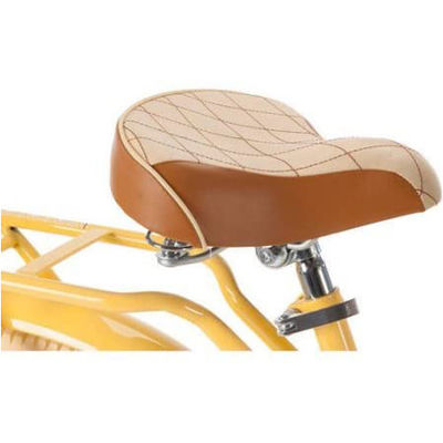 Gewone pedaal 26 &quot;Vrouwen cruiser fiets met aluminium velg en Banana-geel kleur