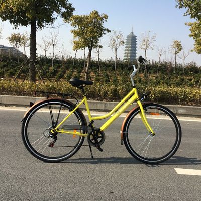 Straat 28 inch Ofo 7 snelheden Retro dames vrouwen meisje CE Nederlandse stijl witte stadsfiets