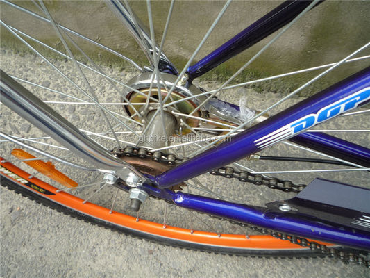 3-delige combo aanbieding Vintage Mensen Single Speed Retro City Cruiser Bike met voormand