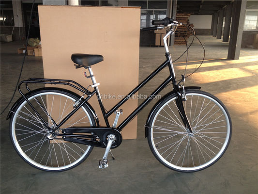 17kg Zwart Kleur 3 versnelling City Bike voor vrouwen City Bike Dames Bikes Zwart Kleur