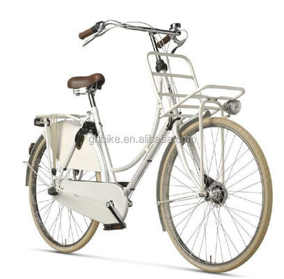 28 inch City Bike OMA Fiets Populaire Nederlandse fiets met stalen frame en vork materiaal