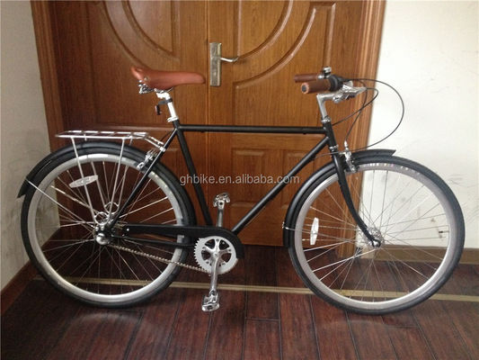 700C pedaal mens retro vintage stadsfiets interne versnelling 3 snelheid Aluminium vork KMC keten