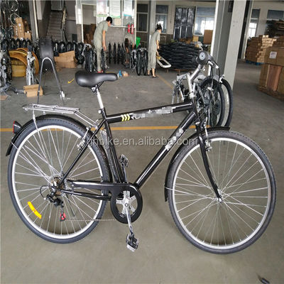 Adult Hybrid Bike 700C 6 Speed Lady City Cruiser Fiets met een bruto gewicht van 17 kg