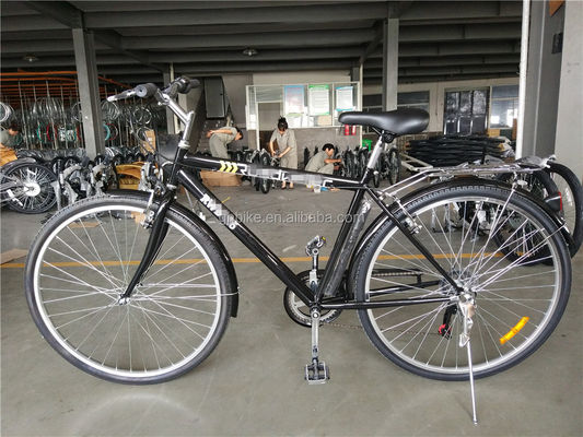 Adult Hybrid Bike 700C 6 Speed Lady City Cruiser Fiets met een bruto gewicht van 17 kg