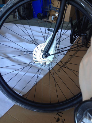 Quando Hub en Aluminium Rim Uitgerust Single Speed Vintage Style Retro Mensenfiets