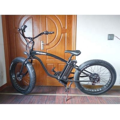 26" 4.0 48V 1000W 21AH Lithiumbatterie Aluminium Frame Elektrisch Fat Big Snow Tire Beach Cruiser Fiets