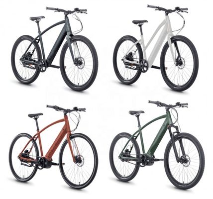 Single Speed 700C CE OEM CPSC 36V 350W Aluminium Frame Elektrische stadsfiets voor volwassen mannen