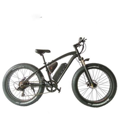 26&quot; 1000W 48V Lithiumbatterij 14AH Electric Fat Tire Mountain Bike met 7 versnellingen