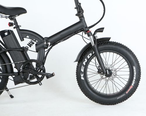 48V 21AH Full Suspension 1000W 20&quot; elektrische fiets met schijfrem en achterste motor