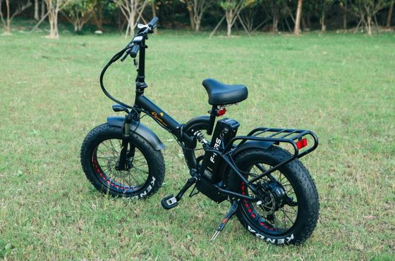 48V*21AH 20 inch volvering Camouflage kleur 1000W vouwbare vetband ELECTRIC BICKE met achterste rek