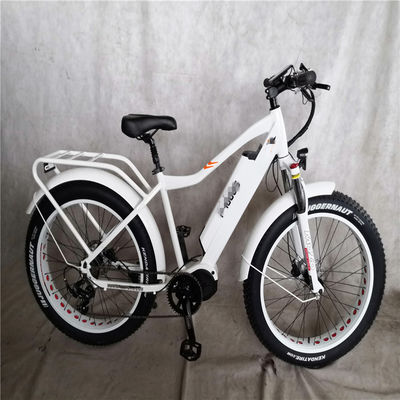 Shimano 7 Speed 1000W Mid Drive Motor Elektrische fiets 26 inch voor 2023 Fat Tire E Bikes