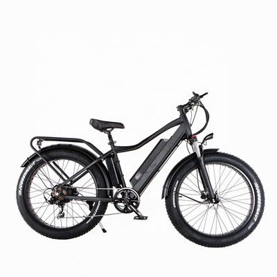 Sneeuw 26&quot; 52V 1000W Elektrische Mountainbike met 7 versnellingsbakken en 17AH Lithiumbatterie