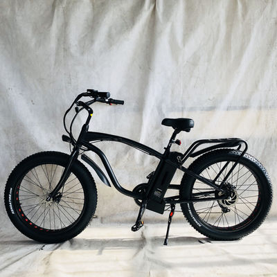 26&quot; 1000W Bafang achtermotor Fat Tire Electric Cargo Beach Cruiser Bike met 48V 21AH Lithiumbattery
