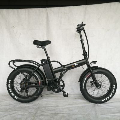 20 inch 48V 500W 750W 1000W elektrische vouwfiets met vetband Maximale snelheid 30-50Km/h