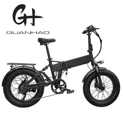 20&quot; volvering sneeuw 500W 14AH 4.0 Fat band elektrische verborgen batterij vouwfiets