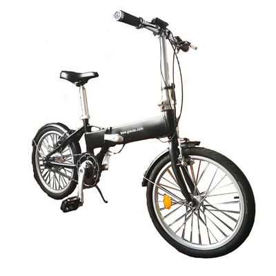 16&quot; Mini vouwfiets met 24V 250W motor en 10AH Lithiumbatterij versnellingen Single Speed