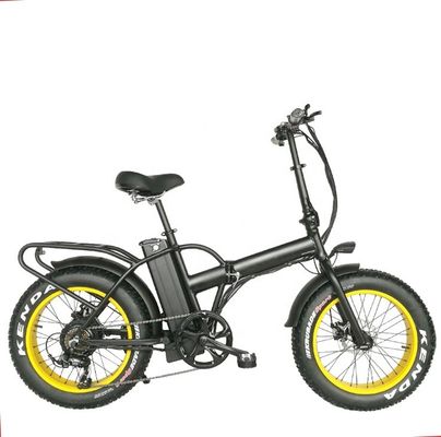 30-50Km/h 1000W 21AH Lithiumbatterij Volwassen 4.0X Sneeuwband Opvouwbare Elektrische Vetband Fiets