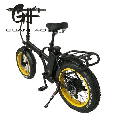 30-50Km/h 1000W 21AH Lithiumbatterij Volwassen 4.0X Sneeuwband Opvouwbare Elektrische Vetband Fiets