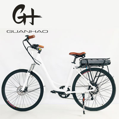 26&quot;*1.95 Kenda band 28&quot; 36V350W 28KM/H 14AH Lithiumbatterij OEM/ODM EN15194 Vrouwen Elektrische stadsfiets