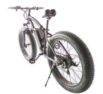 26 inch Hi-Ten Steel Frame 48V 500W 10.4AH Chinese Snow Fat Tire Mountain Electric Bike