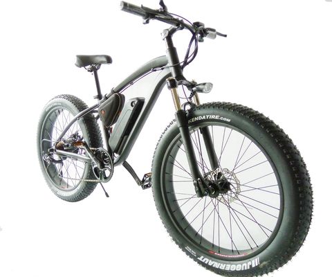 26 inch Hi-Ten Steel Frame 48V 500W 10.4AH Chinese Snow Fat Tire Mountain Electric Bike