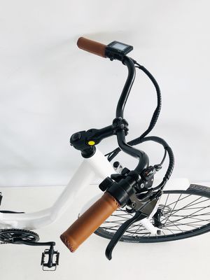 USA USD390 500W 48V 14AH Elektrische damesfiets met 7 versnellingen en LCD-display