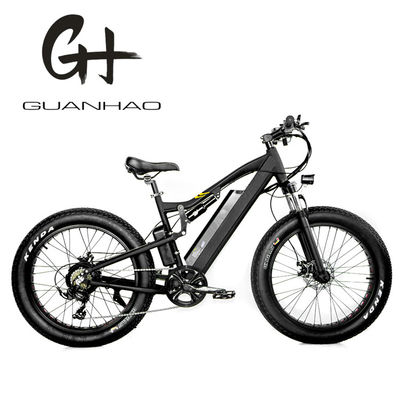 24*4.0&quot; Achterhoek Motor Elektrische sneeuwfiets 48V100W21AH Lithium voor Mountain Riding Fun
