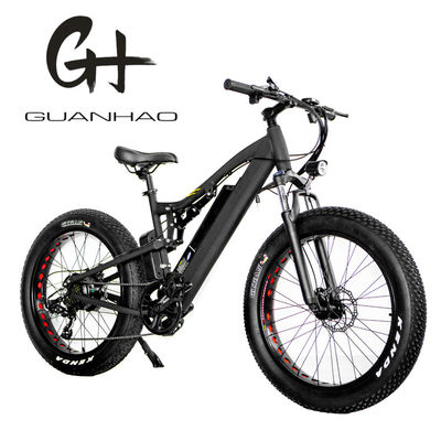 24*4.0&quot; Achterhoek Motor Elektrische sneeuwfiets 48V100W21AH Lithium voor Mountain Riding Fun