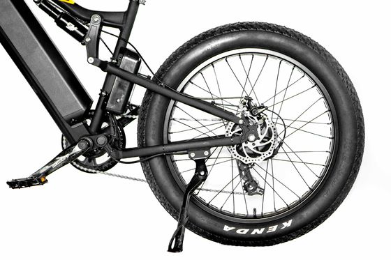 24*4.0&quot; Achterhoek Motor Elektrische sneeuwfiets 48V100W21AH Lithium voor Mountain Riding Fun