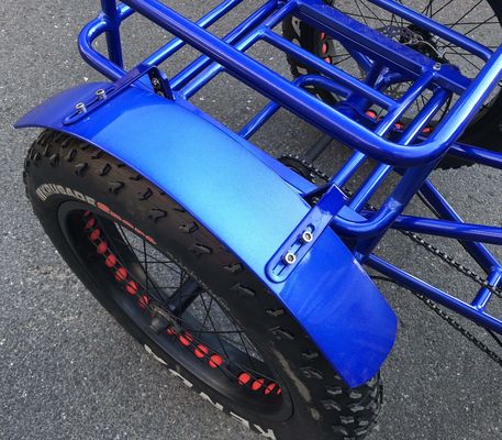 Rem Tektro Disc Brakset 24 inch Fat Tire Volwassenen 3Wheel 48V1000W Elektrische Cargo Bike