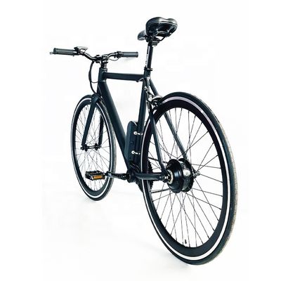 Verborgen batterij 36V10AH Lithiumbatterij 250W Bafang Motor 25KM/H Single Speed Electric Bike